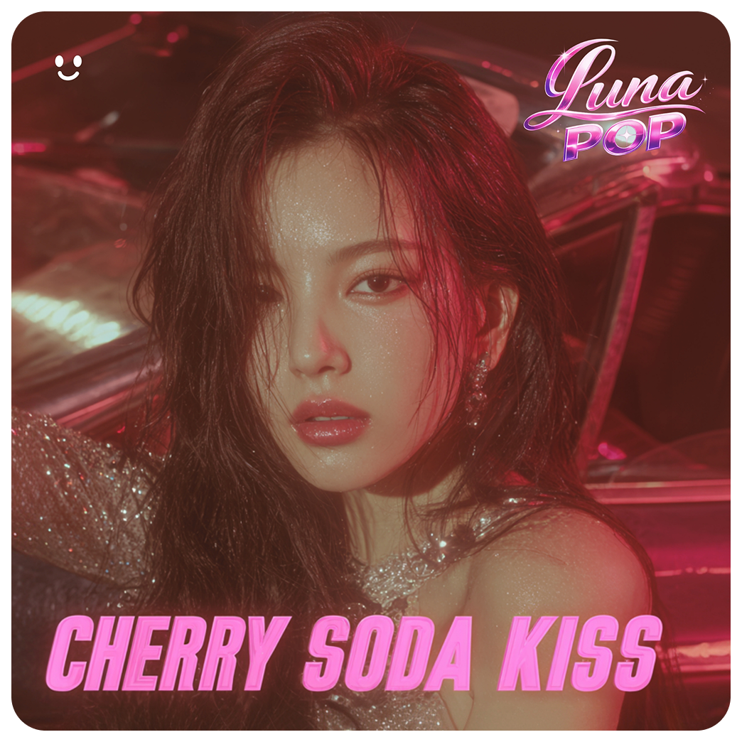 Cherry Soda Kiss single cover by Luna Pop